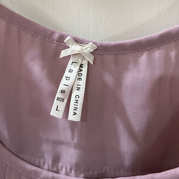 Lapis Pink Layered Tank Top‎ - Picture 5 of 7